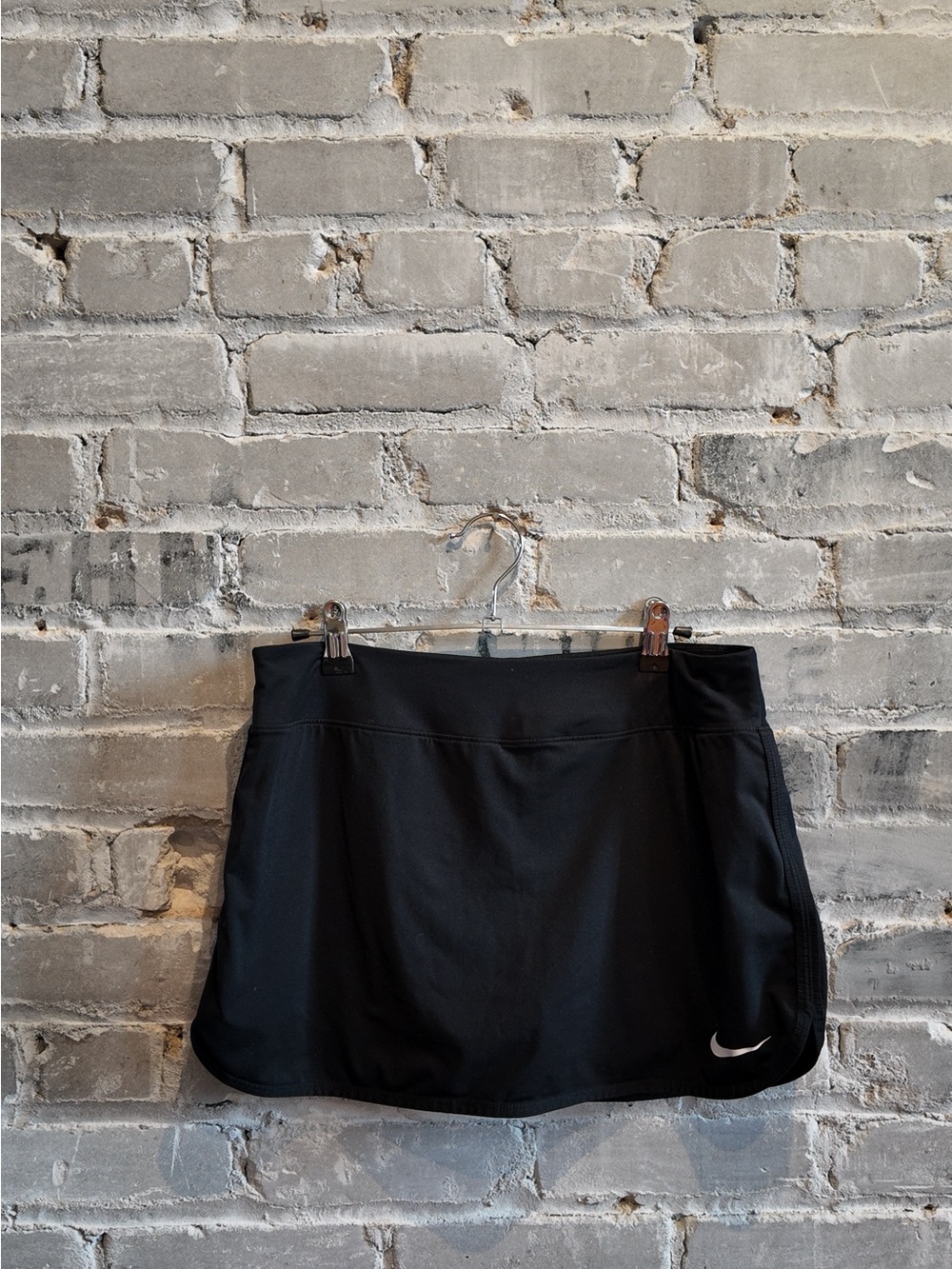 Nike Girls Dri-FIT Black Athletic Tennis Skort - Kids Medium - Picture 9 of 9